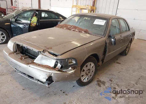 2005 Mercury Grand Marquis Gs из США, поврежденный, VIN 2MEFM74W35X601044